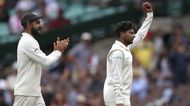 Kuldeep Yadav picked two out of the four wickets that had fallen today